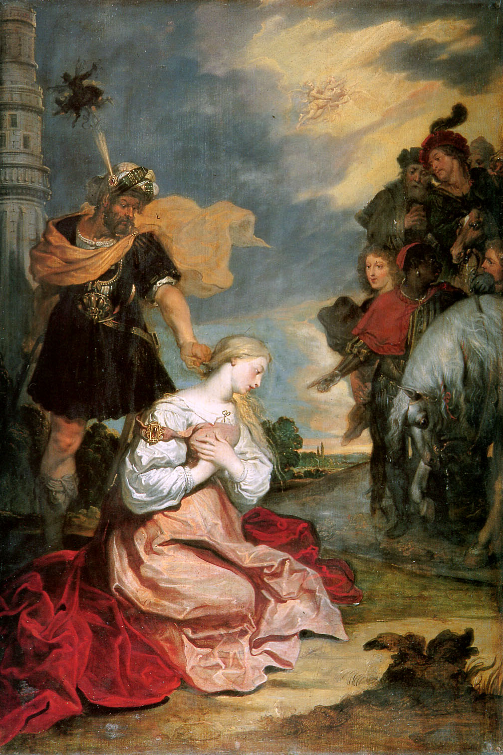 Marthyrship Of The Holy Barbara Theodoor Van Thulden