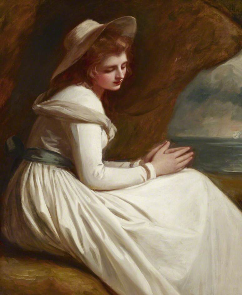 Emma Hart C Later Lady Hamilton George Romney