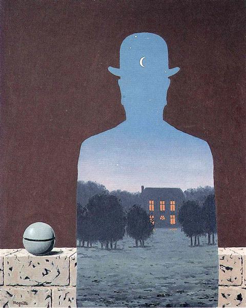 The happy donor, 1966 - Rene Magritte