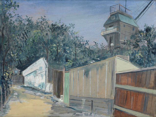 Le Moulin de la Galette à Montmartre - 莫里斯·郁特里罗(Maurice
