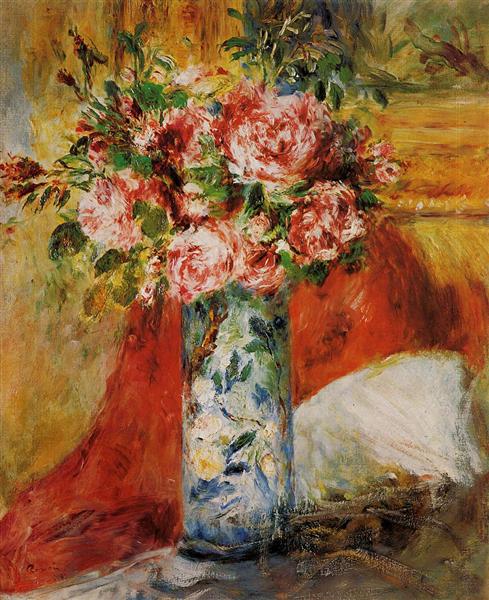 Roses in a Vase