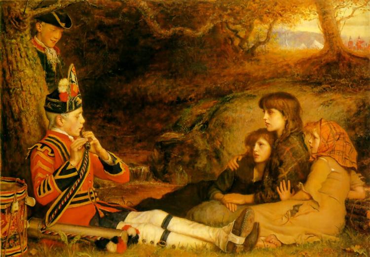 The Piper - John Everett Millais