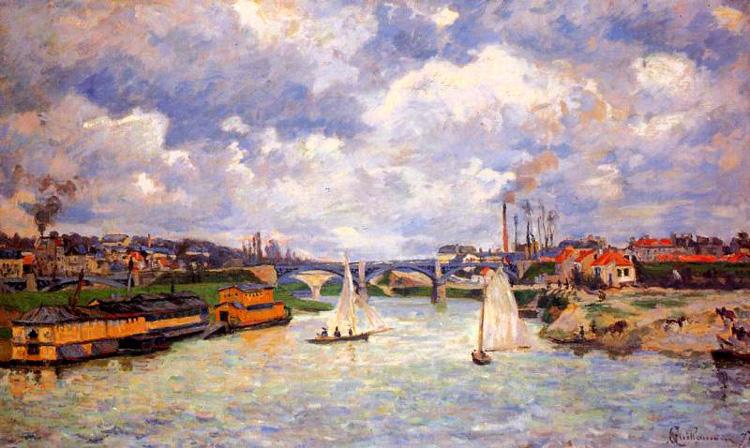 the seine river at charenton