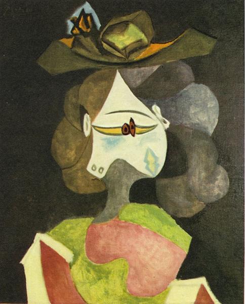 72 x 60 cm打赏赞微海报分享肖像画artist毕加索巴勃罗·鲁伊斯·