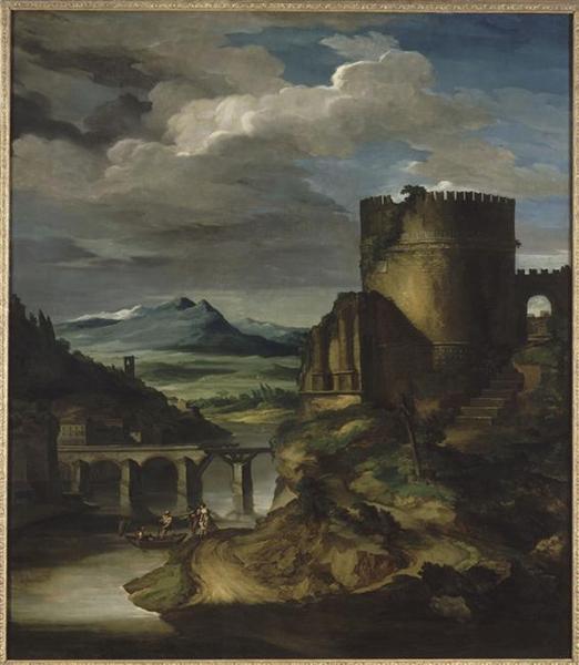 Paysage Classique: Matin - 西奥多·籍里柯Theodore Gericault作品,无水印高清大图 - 麦田艺术