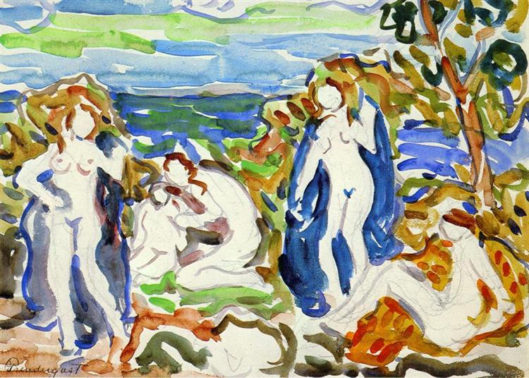 the bathers