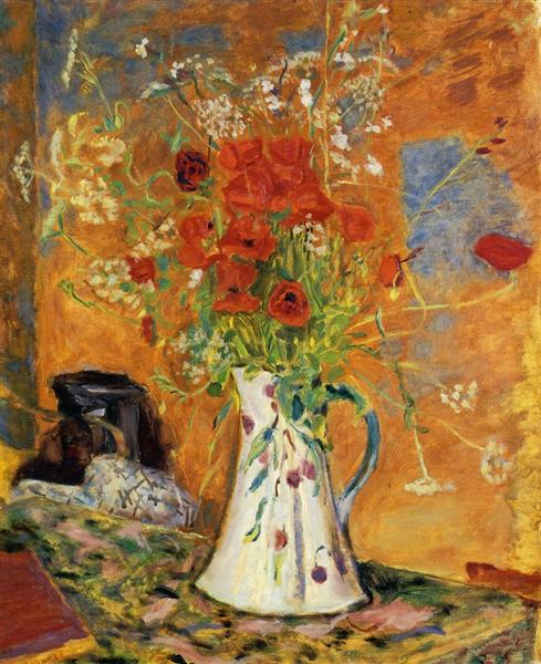 poppies, c.1914 - c.1915 - pierre bonnard