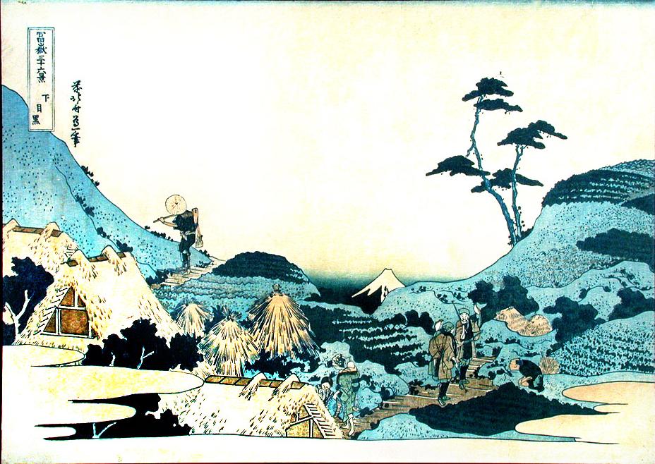 杉本好守 原画 フランス風景画 Tsukumojima, Shimabara, from