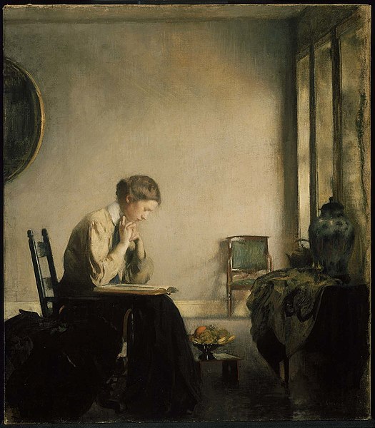 Girl Reading | Edmund Charles Tarbell
