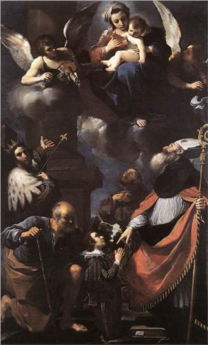 The archangel Raphael is the prayers of God to men - 安格尔作品,无水印高清大图 - 麦田艺术