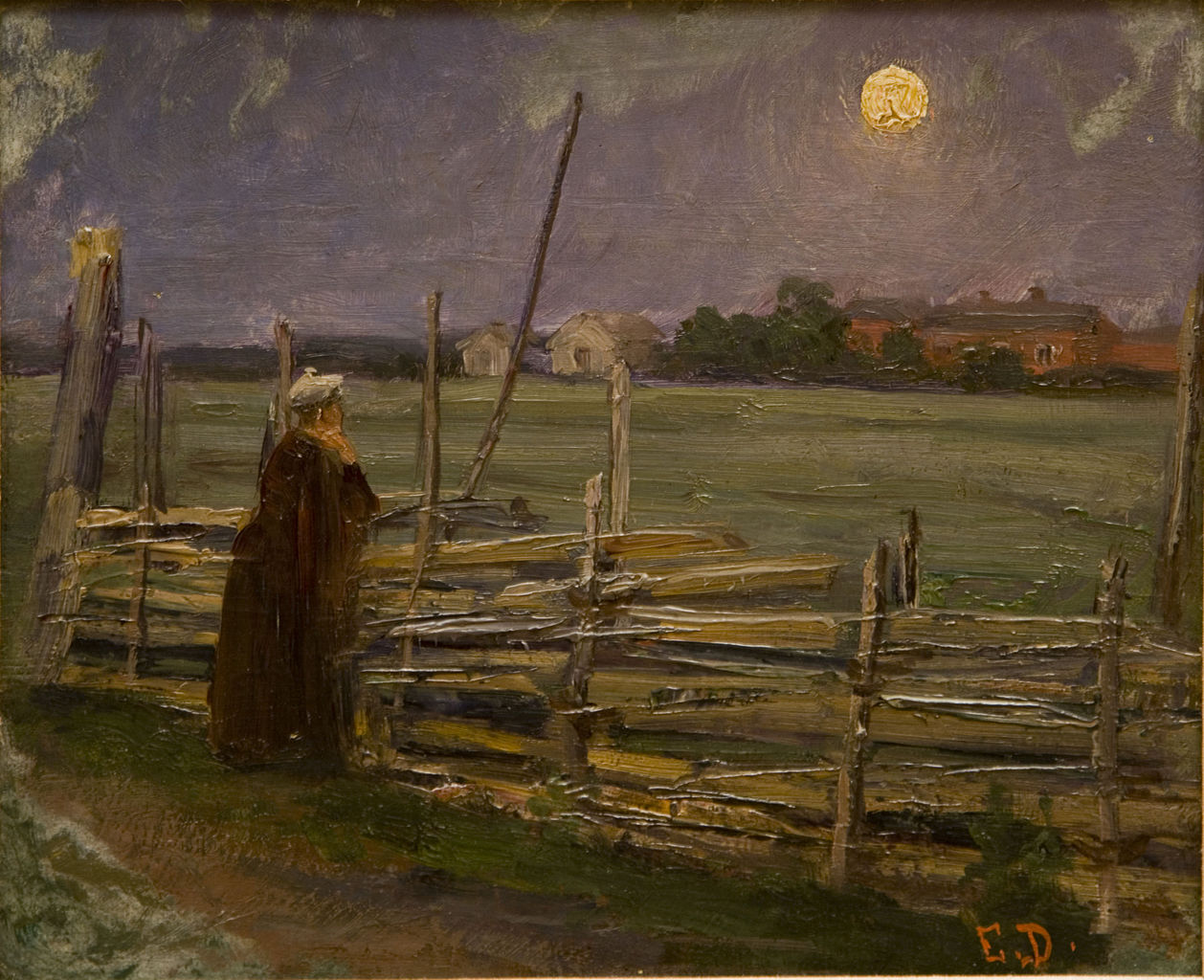 Moonlight, 1890 - Elin Danielson-Gambogi