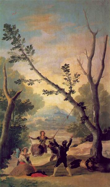 the swing, 1787 - francisco goya