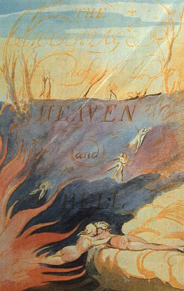 the marriage of heaven & hell - 威廉·布莱克作品,无水印高清图