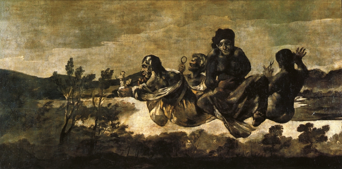 Atropos (The Fates) - 弗朗西斯科·戈雅作品,无水印高清图 - 麦田艺术
