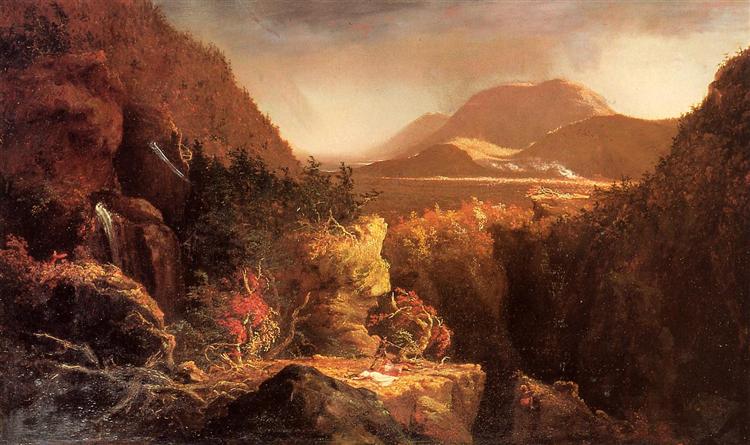 Landscape with Figures A Scene from The Last of the Mohicans 