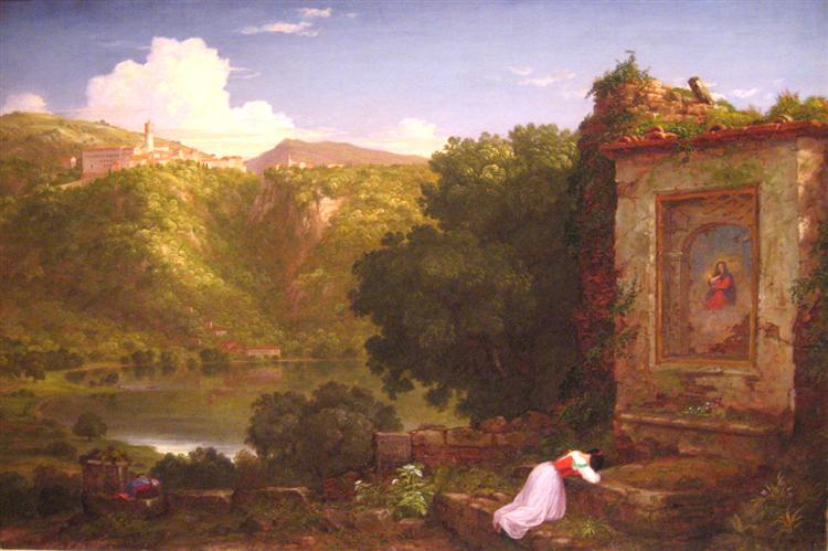 Il Penseroso, 1845 - Thomas Cole
