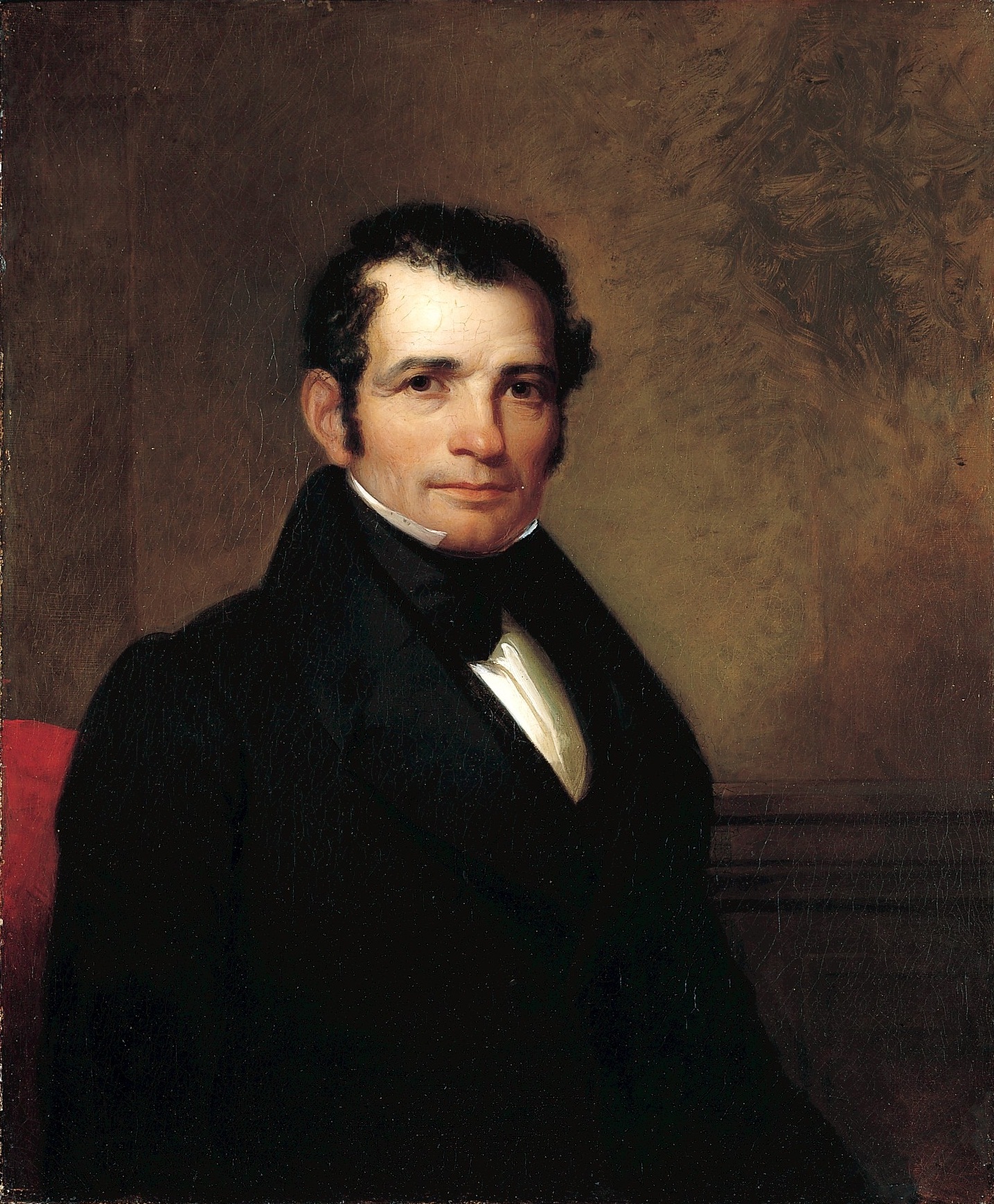 Luman Reed Collection Portrait of Luman Reed - Asher Brown Durand作品,无水印高清图 - 麦田艺术