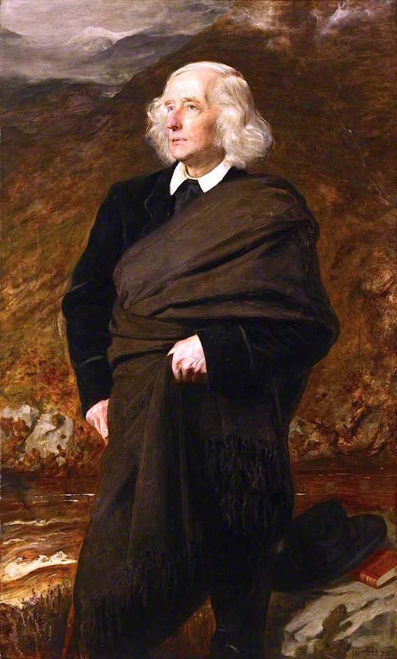 Professor John Stuart Blackie, HRSA James Archer作品,无水印高清图 麦田艺术