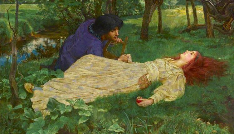 Silent Noon, 1894 - Byam Shaw
