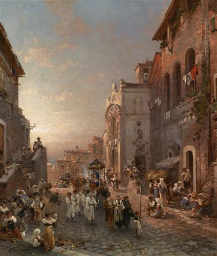 The Entrance to the Port of Marseille - 保罗·西涅克作品,无水印高清大图 - 麦田艺术