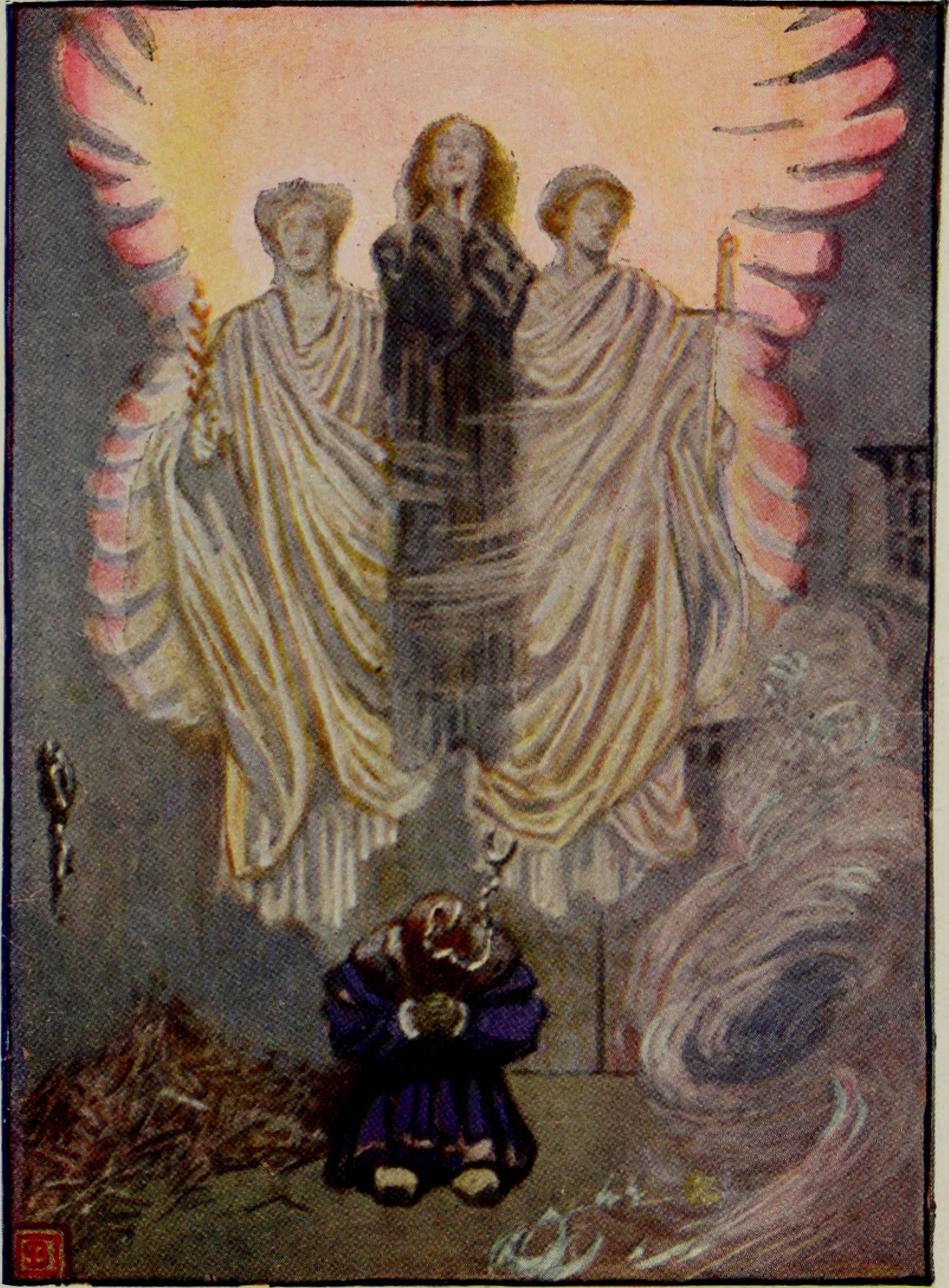 Faust - 'Let Earth Be Severe, Heaven is Forgiving' - Byam Shaw作品,无水印高清图 ...