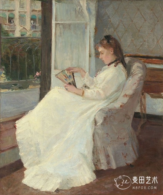 The Artist's Sister at a Window | 贝尔特·莫里索