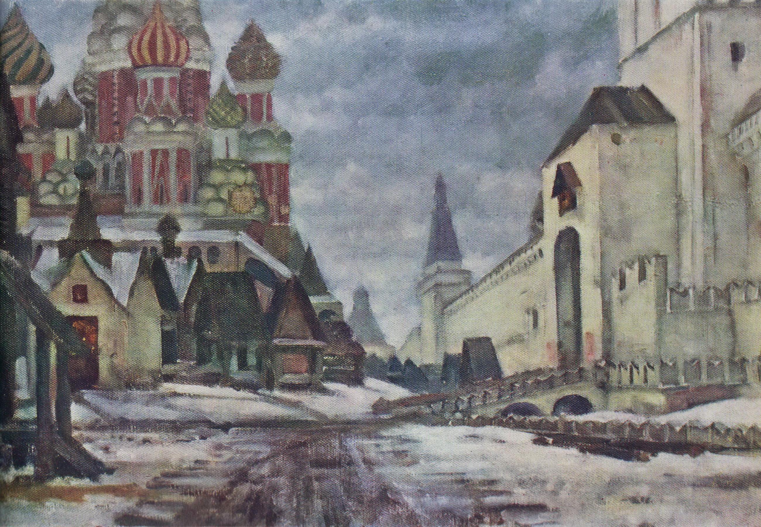Stage Design For Mussorgsky s Opera Khovanshina Konstantin Yuon stage-design-for-mussorgsky-s-opera-khovanshina-konstantin-yuon
