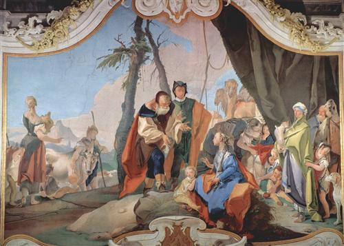 Samson and the Philistines (Samson in the Threadmill) - Carl Bloch作品,无 ...