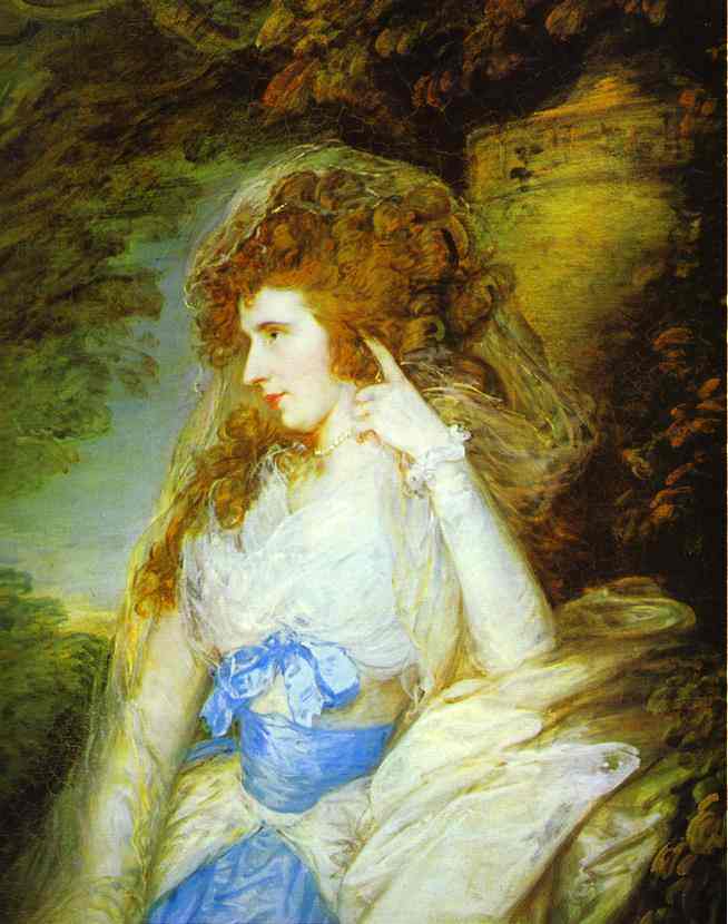 Mary, Lady Bate Dudley - Thomas Gainsborough作品,无水印高清图- 麦田艺术