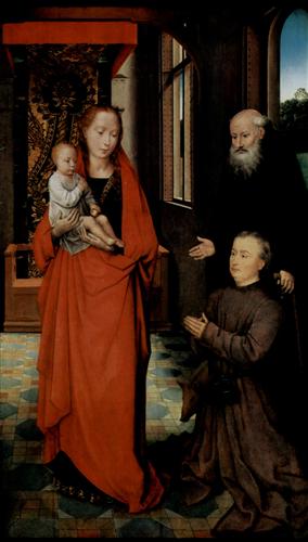 The Portinari Altarpiece, St. Mary Magdalen And St. Margaret With Maria ...