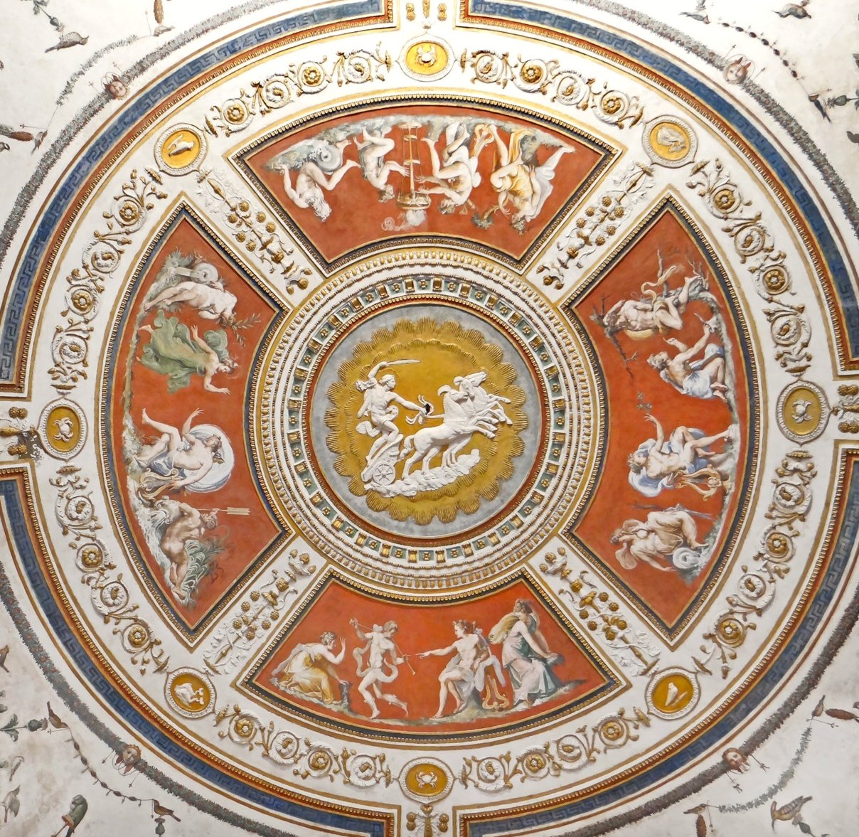 Stanza Di Apollo - Francesco Salviati 作品高清图 - 麦田艺术