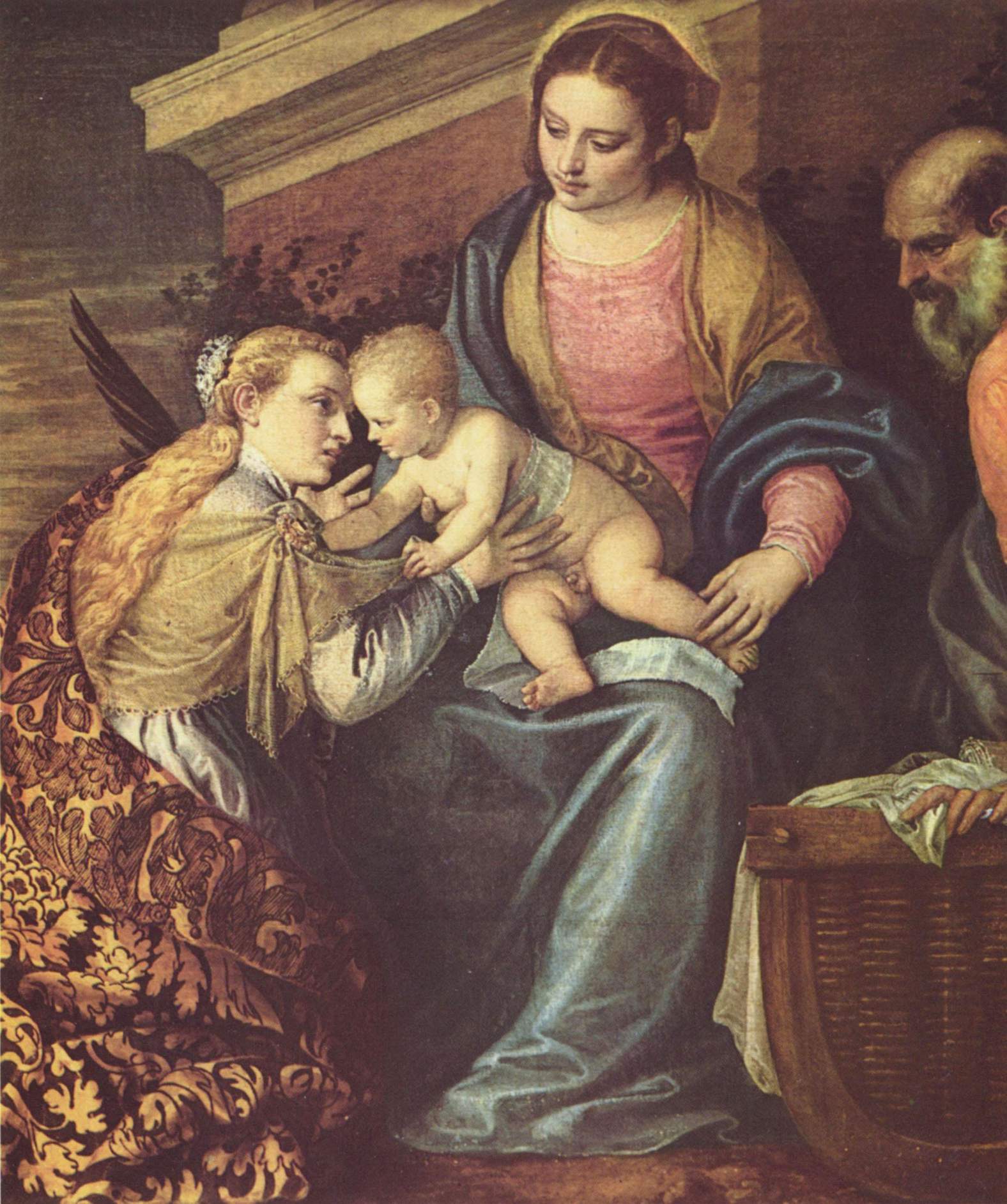 Mystic Marriage of St Catherine - Paolo Veronese 作品高清图 - 麦田艺术