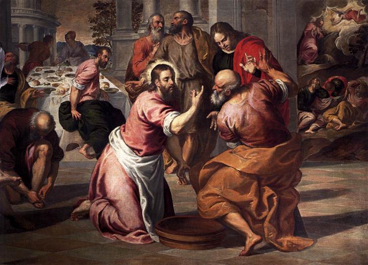  The Profound Symbolism of Jesus Washing Peter's Feet Painting: A Reflection on Humility and Service