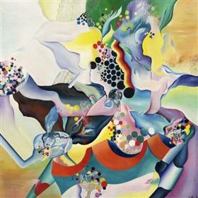 The Meal of Lord Candlestick - Leonora Carrington 作品高清大图 - 麦田艺术