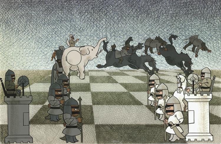 The Rook - Ali Akbar Sadeghi 作品高清图 - 麦田艺术