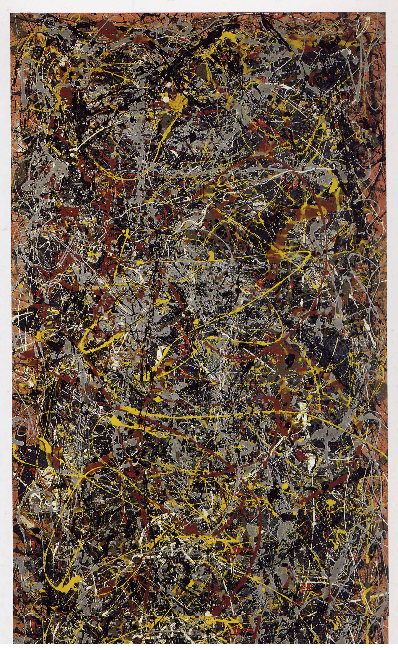 Number 5 - 杰克逊·波洛克作品高清大图- 麦田艺术