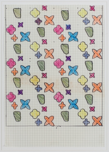 Untitled (Muster Auf Kästchenpapier) - Konrad Lueg 作品高清大图 - 麦田艺术