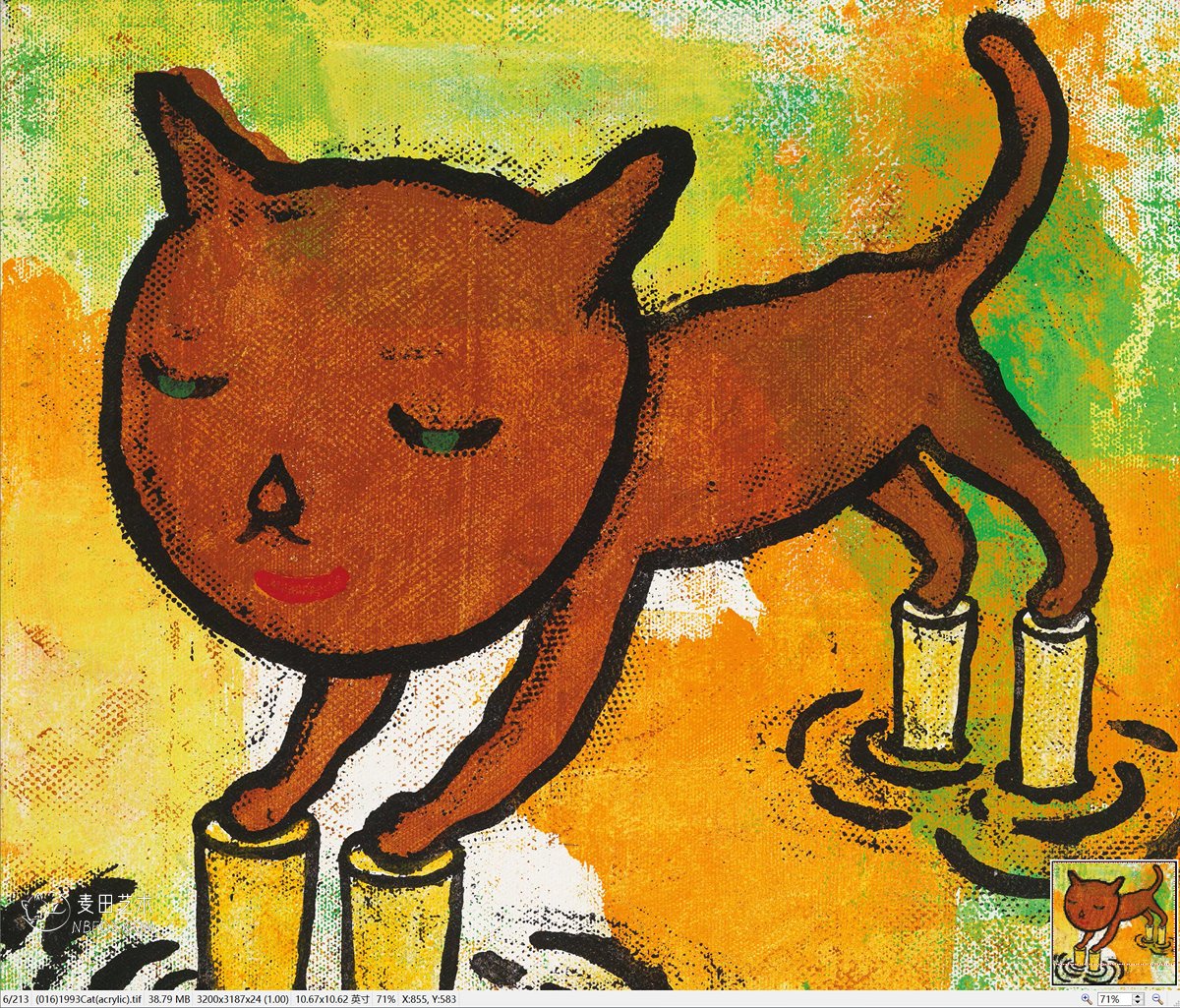 0398【希少】奈良美智 Drawing file