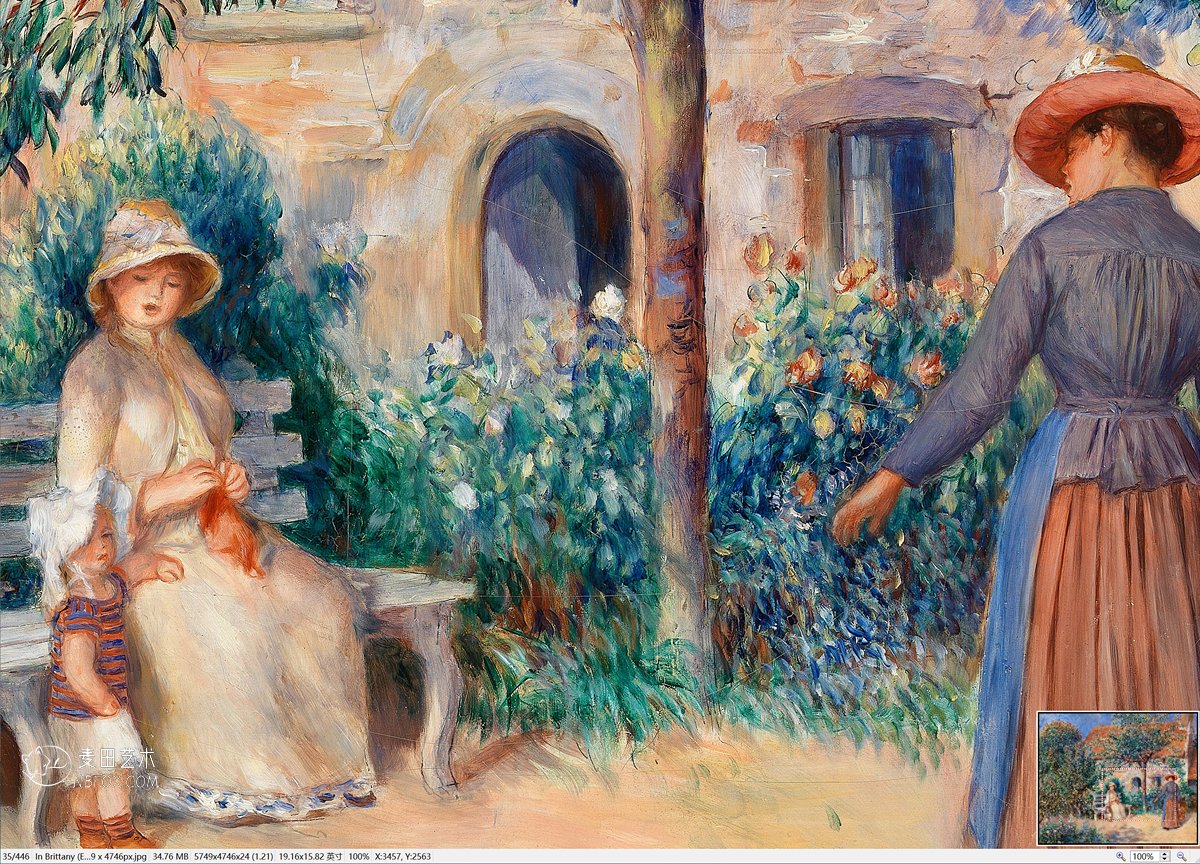 雷诺阿作品高清合集472幅13.4GB百度网盘- 雷诺阿 作品高清大图 - 麦田艺术