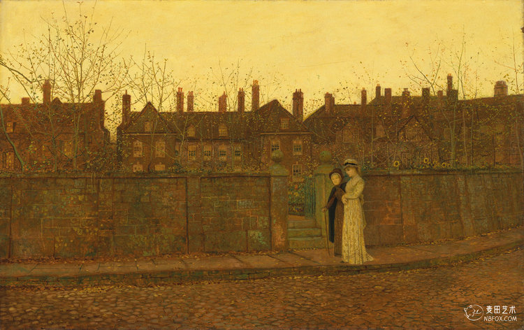 In the Golden Gloaming, 1881 - John Atkinson Grimshaw