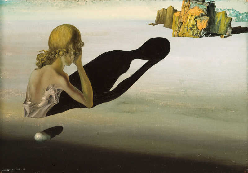 Remorse, or Sphinx Embedded in the Sand, 1931 - Salvador Dali