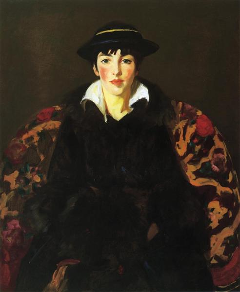 Anna Roslund (1891–1941) - Gabriele Munter作品,无水印高清图 - 麦田艺术